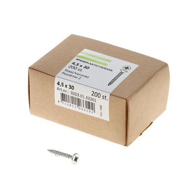 Spaanpl.schr.vz pk pz2 4.5X30