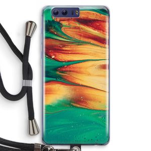 Green Inferno: Honor 9 Transparant Hoesje met koord