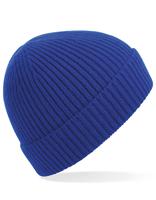 Beechfield CB380 Engineered Knit Ribbed Beanie - Bright Royal - One Size