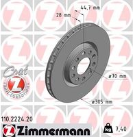 Remschijf Coat Z 110222420