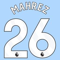 Mahrez 26 (Officiële Premier League Bedrukking)