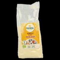 Primeal Griesmeel witte tarwe grof bio 500 Gram