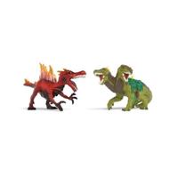 Schleich 70834 Eldrador Creatures Vuursauriër vs. Junglehagedis figuur