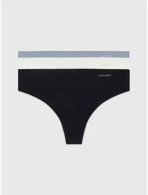Calvin Klein 3-Pack dames Strings Invisible - Naadloos - Seamless dames strings invisible