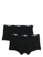 Emporio Armani boxer à taille à logo - Noir - thumbnail