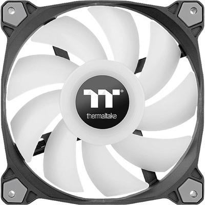 Thermaltake CL-F116-PL14SW-A PC-ventilator Zwart (b x h x d) 190 x 56 x 143 mm Incl. LED-verlichting, Incl. RGB-verlichtingsbesturing