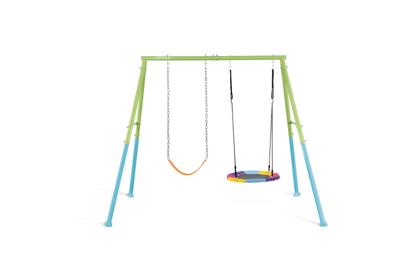 Schommelset two feature swing set - Intex