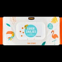 Jumbo Luier Zakjes Licht Geparfumeerd 100 Stuks