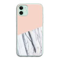 A touch of peach: iPhone 11 Transparant Hoesje