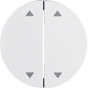 Berker dubbelle wip met pijlsymbool R1-R3 wit 16442089