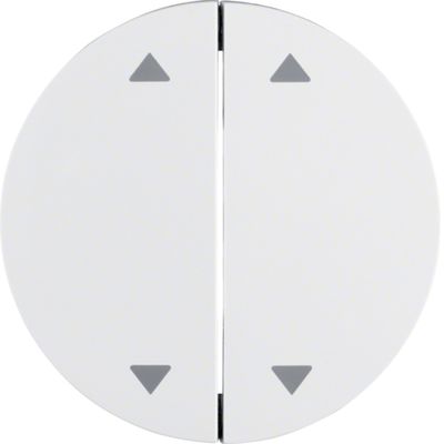 Berker dubbelle wip met pijlsymbool R1-R3 wit 16442089