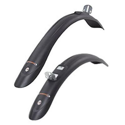 SKS stel spatborden opdruk beavertail 26/28" uni. zwart