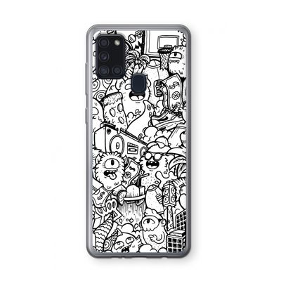 Vexx City #2: Samsung Galaxy A21s Transparant Hoesje