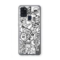 Vexx City #2: Samsung Galaxy A21s Transparant Hoesje