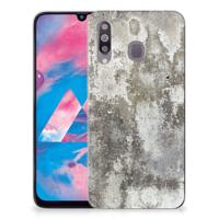 Samsung Galaxy M30 | TPU | Siliconen hoesje | Beton Print