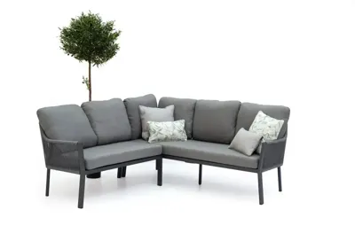 Tierra Outdoor hoekset liv charcoal