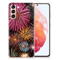 Samsung Galaxy S21 Silicone Back Cover Vuurwerk