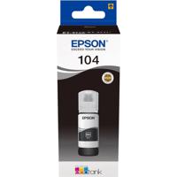 Epson C13T00P140 104 EcoTank Navulinkt Origineel Epson Zwart 65 ml - thumbnail