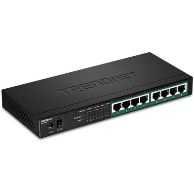 Trendnet TPE-TG83 netwerk-switch Unmanaged Gigabit Ethernet (10/100/1000) Power over Ethernet (PoE) Zwart Trendnet TPE-TG83 netwerk-switch Unmanaged Gigabit Ethernet (10/100/1000) Power over Ethernet (PoE) Zwart