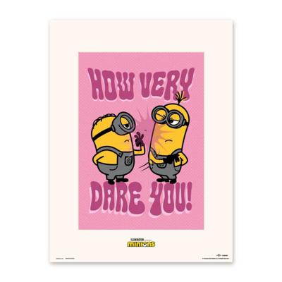 Poster Minions - How Very Dare You 30x40cm Poster Minions - How Very Dare You 30x40cm