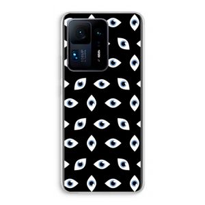 Eyes pattern: Xiaomi Mi Mix 4 Transparant Hoesje