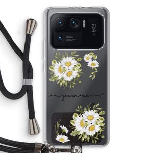 Daisies: Xiaomi Mi 11 Ultra Transparant Hoesje met koord