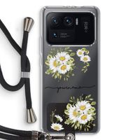 Daisies: Xiaomi Mi 11 Ultra Transparant Hoesje met koord