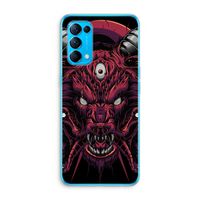 Hell Hound and Serpents: Oppo Find X3 Lite Transparant Hoesje