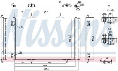 Condensor, airconditioning 941276