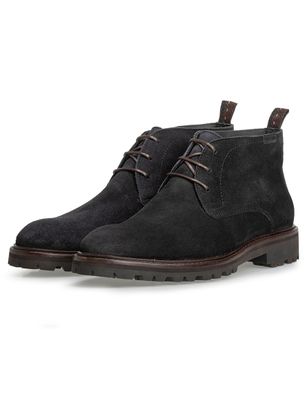 Floris van Bommel Floris van Bommel Floris Casual Black Suede Floris van Bommel Floris van Bommel Floris Casual Black Suede