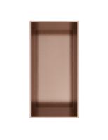 Hotbath &MORE Inbouwnis 30x15x10cm frameless Geborsteld Koper PVD