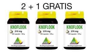 SNP Knoflook 2 + 1 gratis
