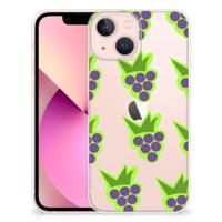 iPhone 13 mini | Siliconen Case | Druiven