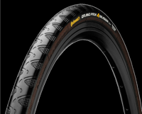Continental grand prix racefietsband 25-622 zwart