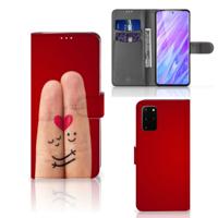 Samsung Galaxy S20 Plus | Wallet Case | met Pasjes | Liefde - Origineel Romantisch Cadeau