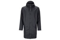 Rains Long Jacket Fietsjas - Zwart