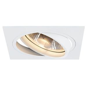 SLV InbouwspotNew Tria ES111 1 Square 16,5cm wit - 113541