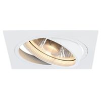 SLV InbouwspotNew Tria ES111 1 Square 16,5cm wit - 113541