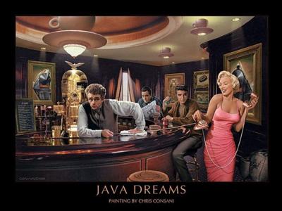 Kunstdruk Java Dreams Chris Consani 80x60cm