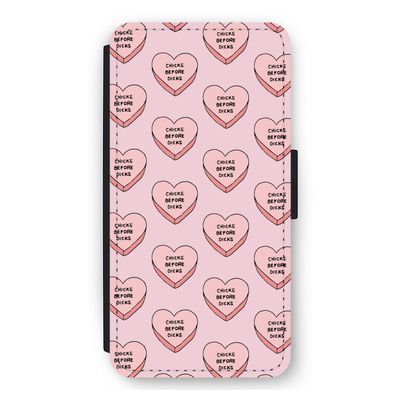Chicks before dicks: iPhone 11 Flip Hoesje