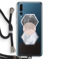 Creatieve toets: Huawei P20 Pro Transparant Hoesje met koord