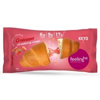 FeelingOK Croissant Aardbei +Protein (1x65 gr) FeelingOK Croissant Aardbei +Protein (1x65 gr)