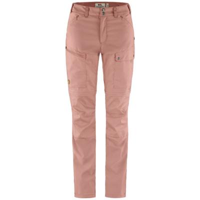 Fjallraven Abisko Midsummer Zip Off Afritsbroek Dames Dusty Rose 40