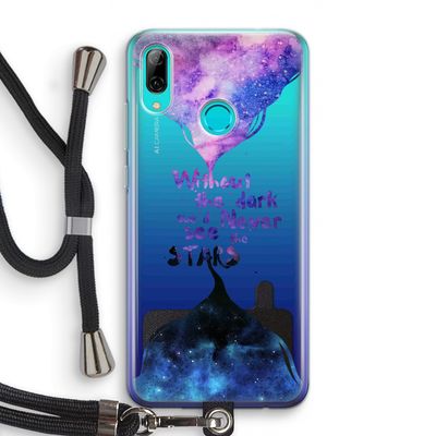 Stars quote: Huawei P Smart (2019) Transparant Hoesje met koord