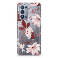 Smartphone hoesje OPPO Reno 6 Pro Plus 5G Watercolor Flowers