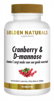 Golden Naturals Cranberry & D-Mannose Tabletten