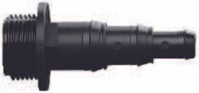 Europond Slangpilaar 3-traps 1" Tule PP - Weerbestendig Zwart, 25-20-13mm Compatibel
