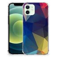 iPhone 12 Mini Shockproof Case Polygon Dark