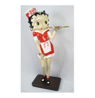 Betty Boop 5ft (1.52 m.) Diner Serveerster Beeld Betty Boop 5ft (1.52 m.) Diner Serveerster Beeld