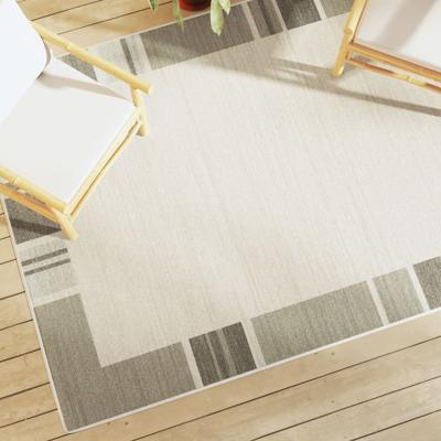 VidaXL Vloerkleed voor binnen buiten laagpolig 160x230 cm meerkleurig